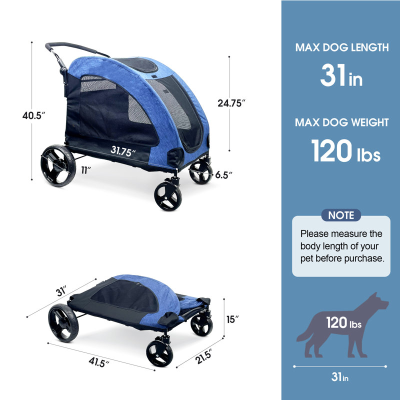 Poloma Folding Jogger Stroller & Reviews Wayfair